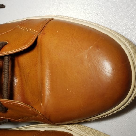 OLD NAVY high top,brown faux leather sneaker boot men's size 9. - Picture 10 of 10